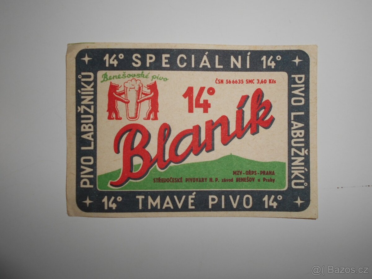 PIVNÍ ETIKETY - RARITKY - 8
