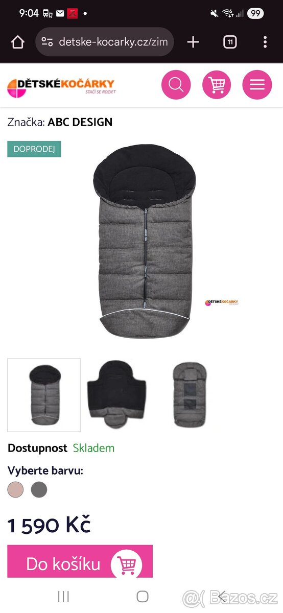 Kočárek ABC Design Salsa 4 Air asphalt Classic - 8