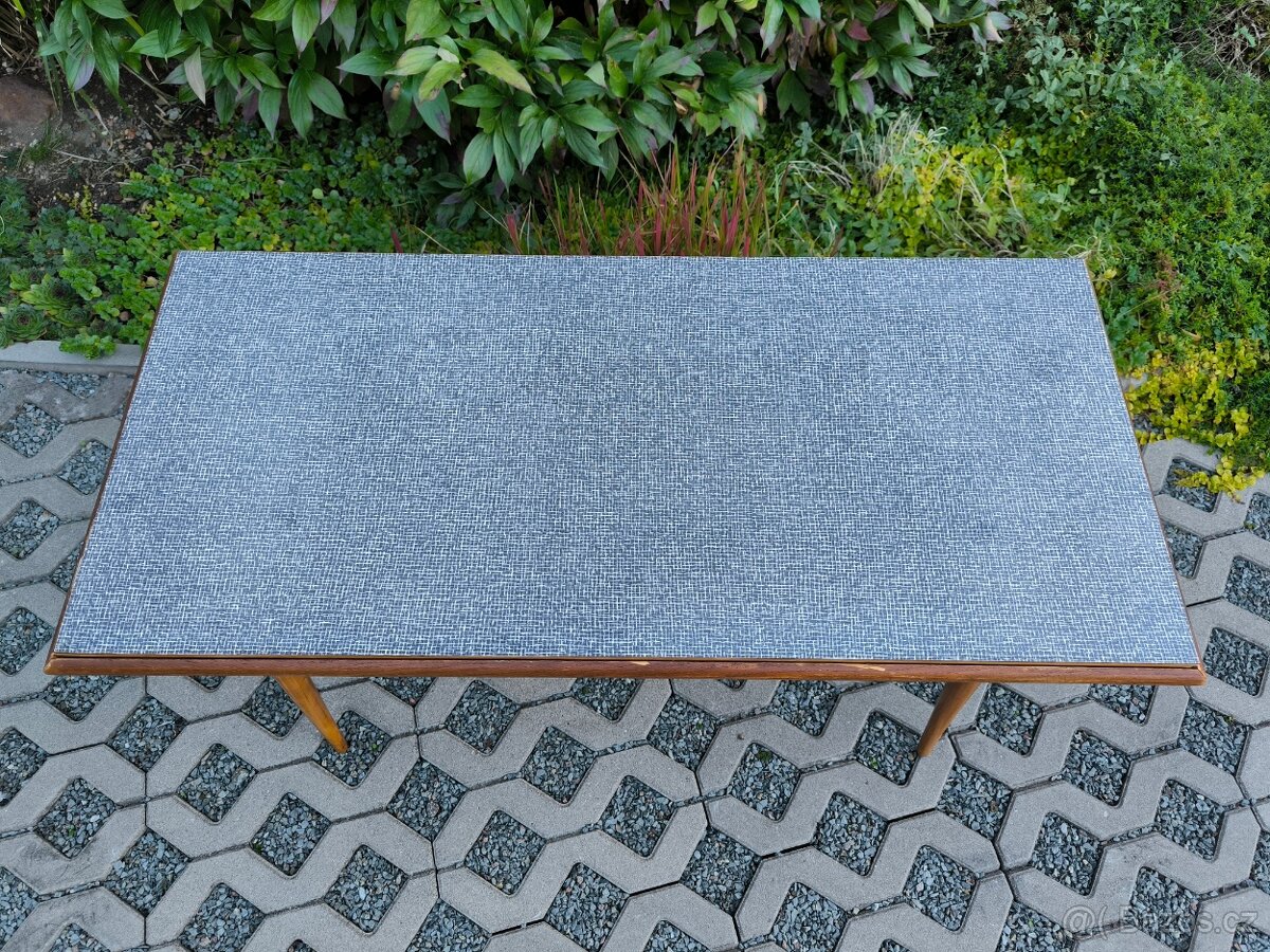 Retro konferenční stolek J. Jiroutek - Brusel - 8