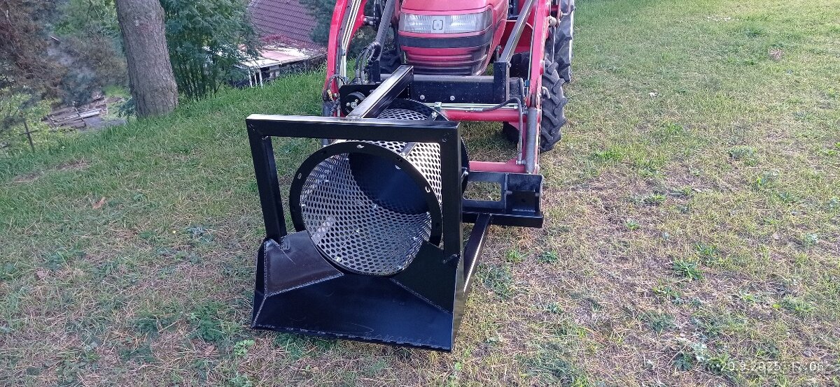 Kátrovací,prosévací lžíce lopata na malotraktor - 8