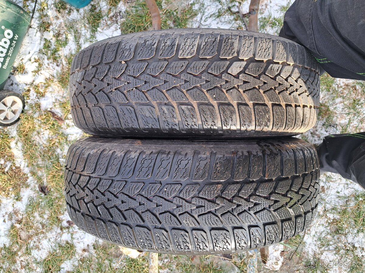 Zimni pneu vcetne disku cena za par - 8
