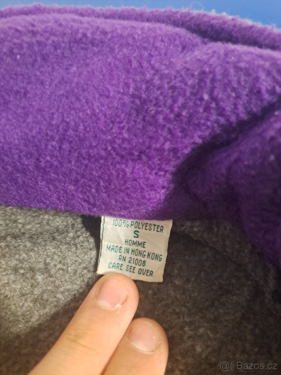 Retro fleecová mikina značky Lacoste - 8