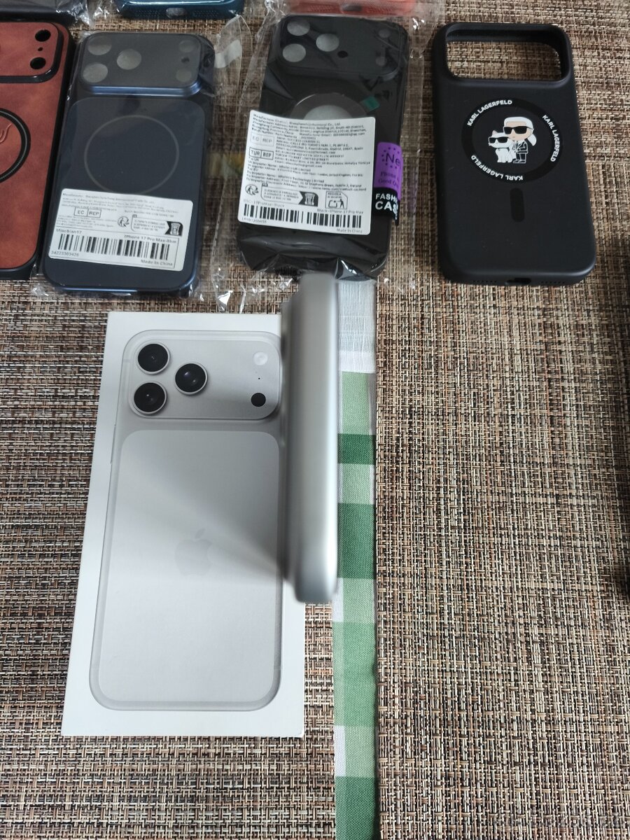 Apple iphone 17 pro max silver 256 - 8