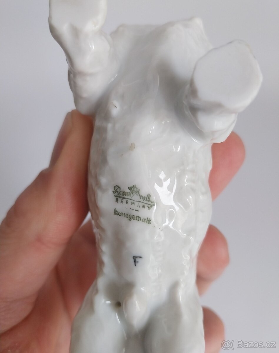 Porcelánová figura teriéra - Rosenthal - 8