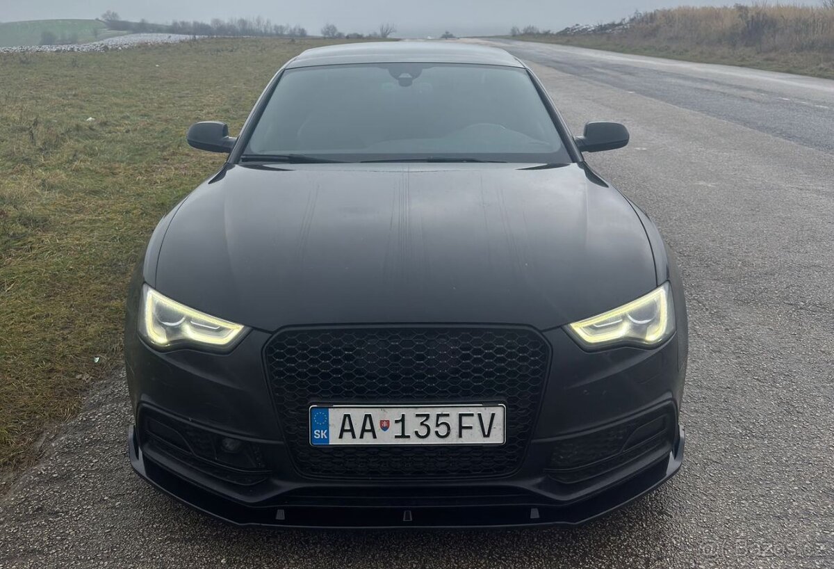 LIPKO LIPO SPOJLER AUDI A5 B8 B8.5 NA PREDNY NARAZNIK - 8