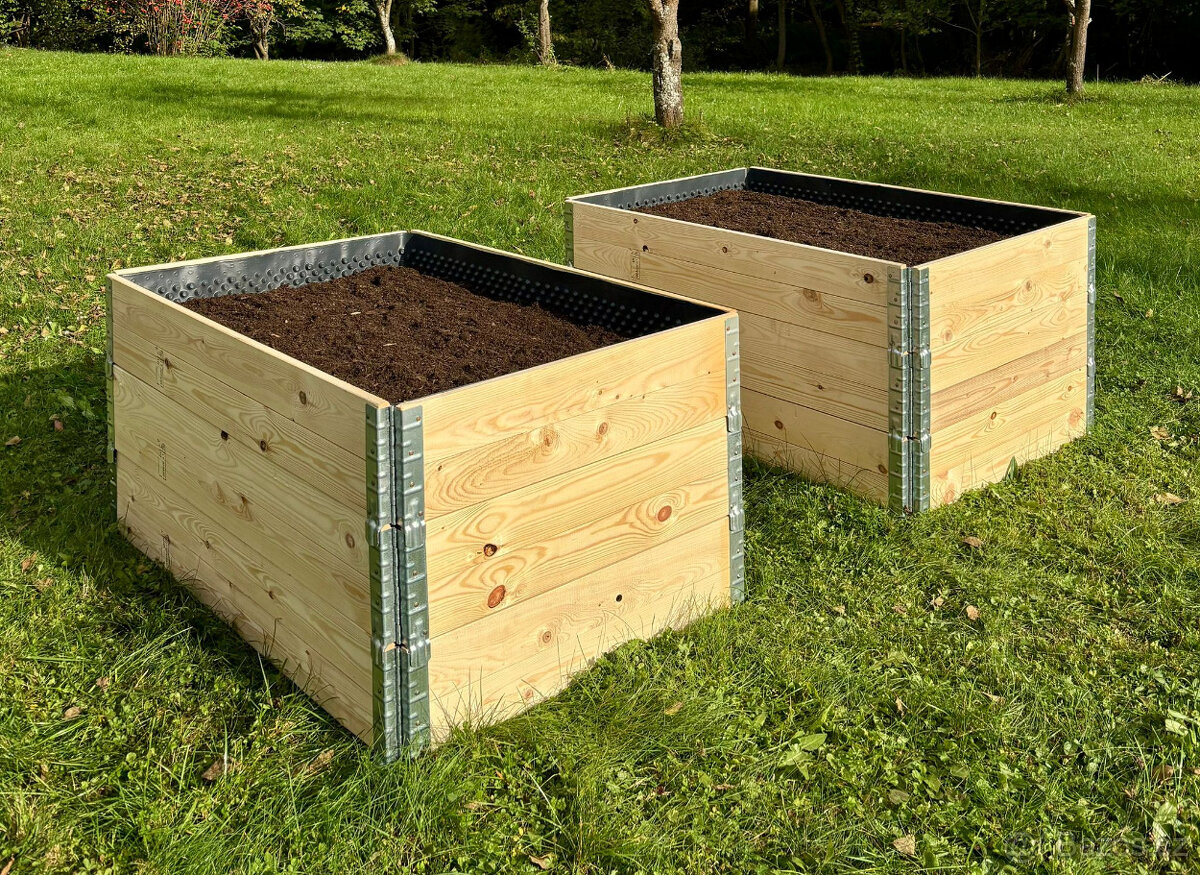 Vyvýšené záhony - PALETOVÉ OHRÁDKY (NOVÉ) – možná doprava - 8