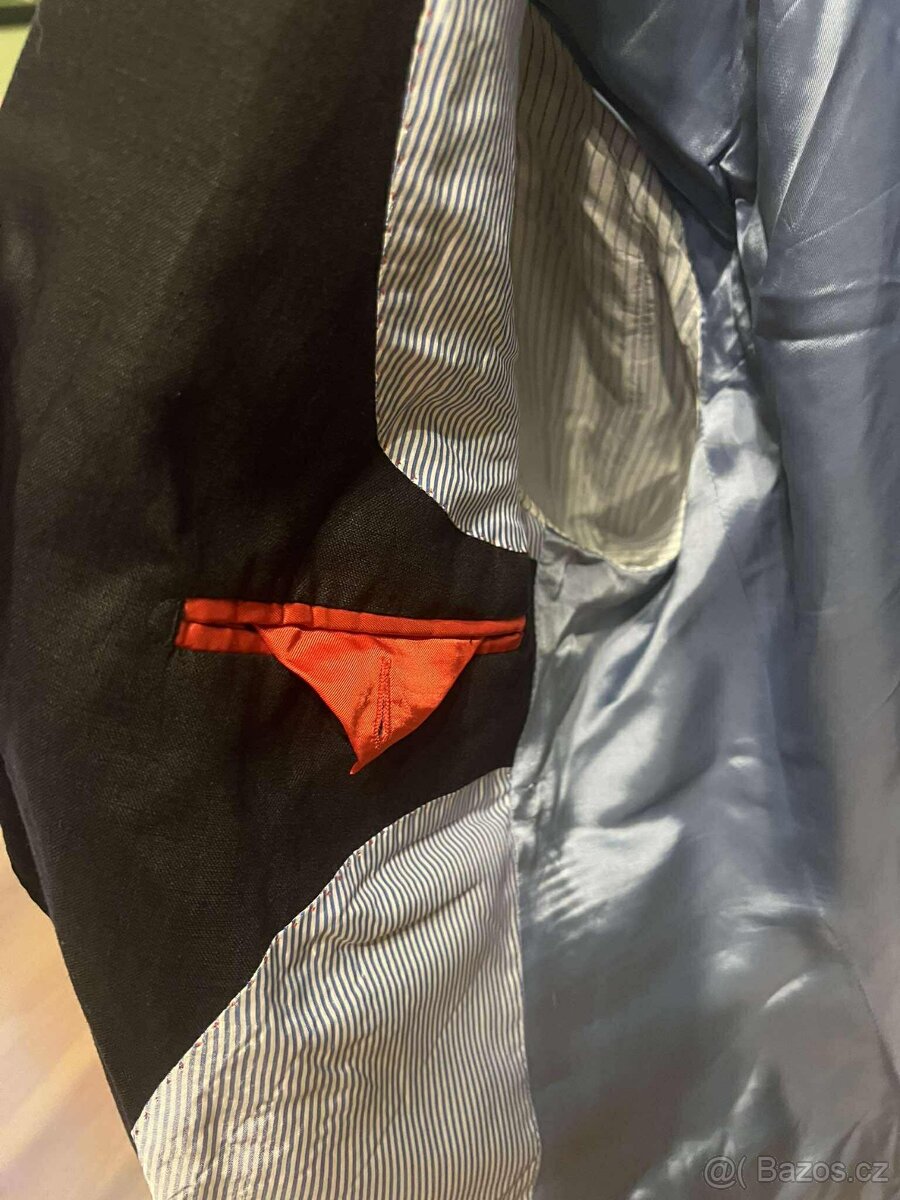 Pánské lněné sako GANT, velikost 56 - 8