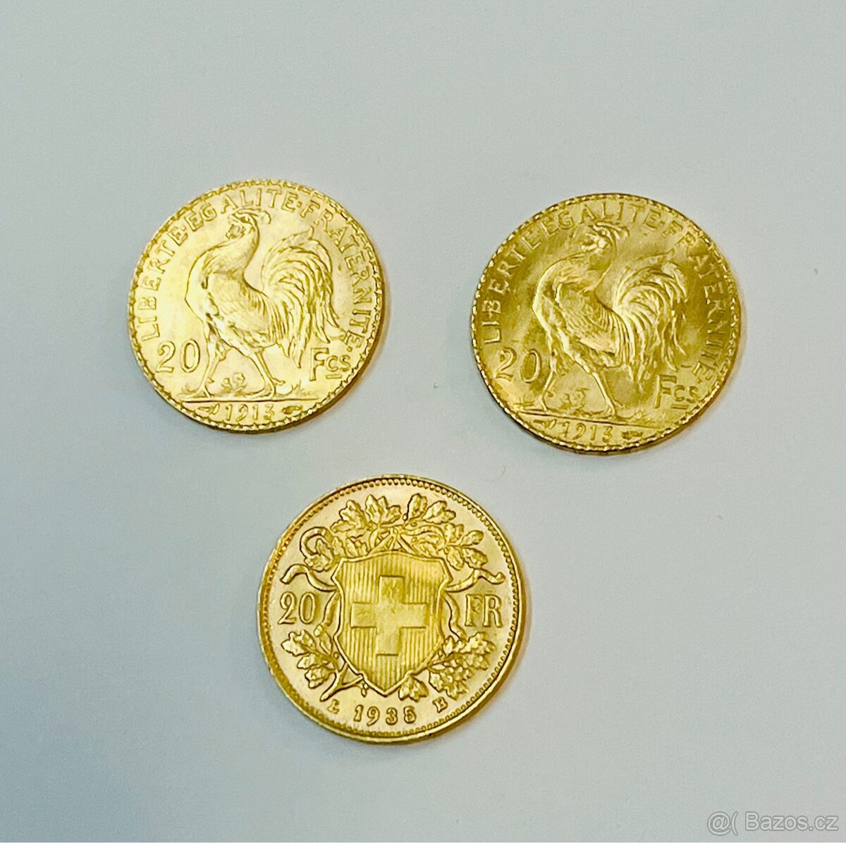 3x zlatá mince - 8