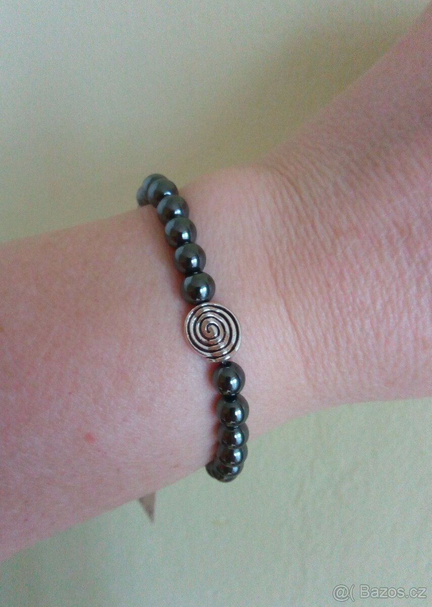 Náramek z minerálů 2 - 8