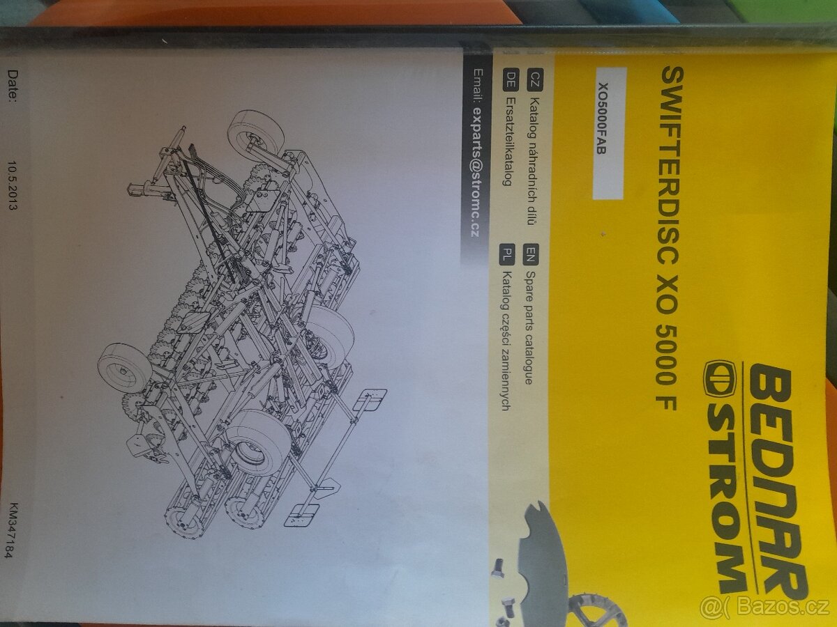 Diskový podmítač, BEDNAR 5,0 m - 8