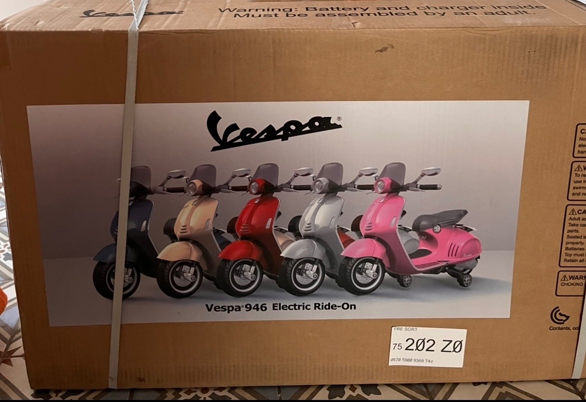 Elektrická Motorka Vespa - 8
