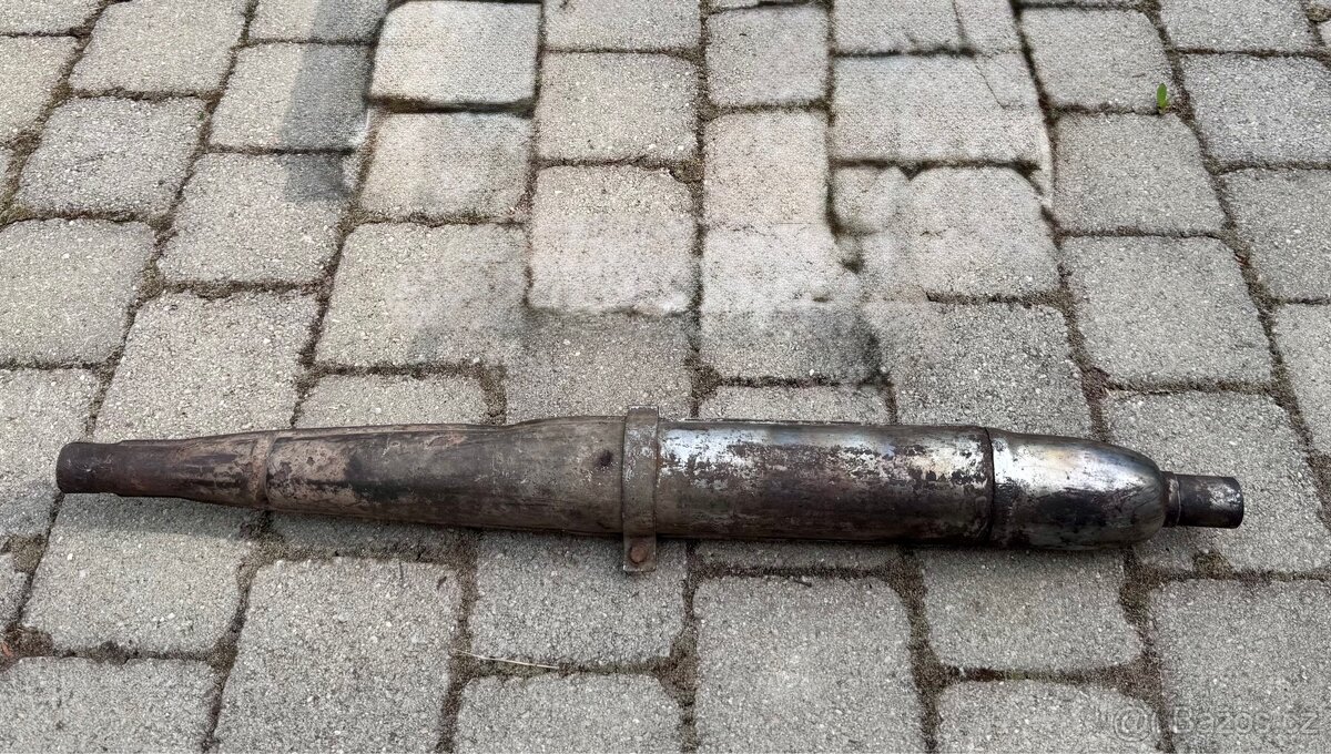 Jawa 50 pionýr, fichtl - výfuk - 8