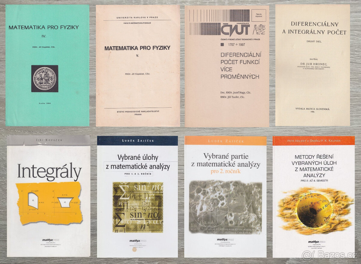 Matematika - matematická analýza - 8