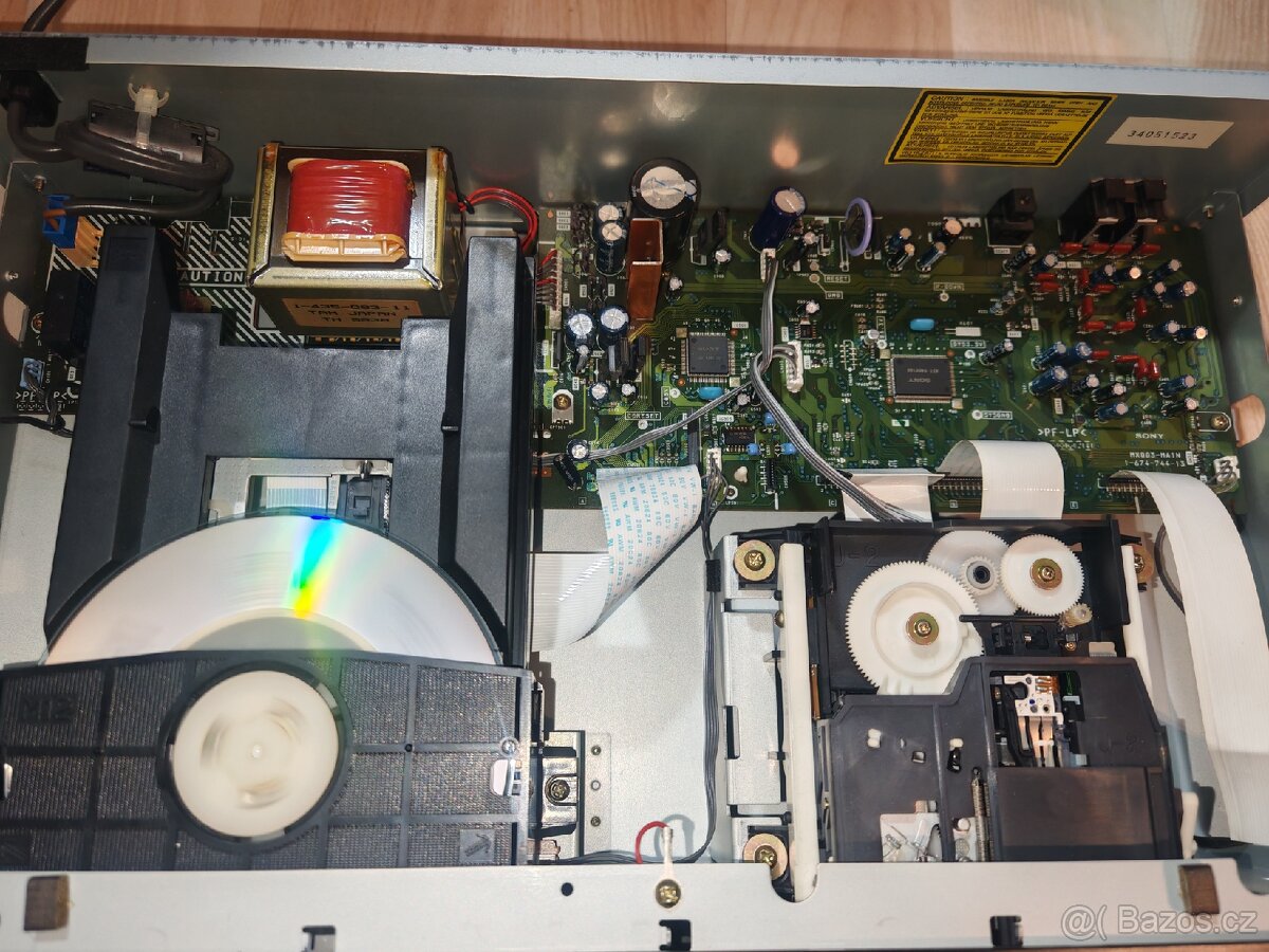 Sony MXD-D3 – kombinovaný MD/CD rekordér - 8