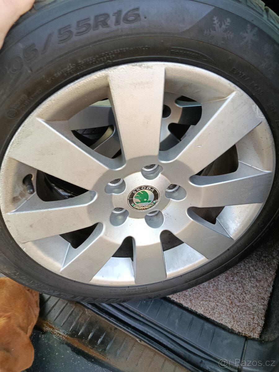 Prodám ALU kola i s pneu - 8