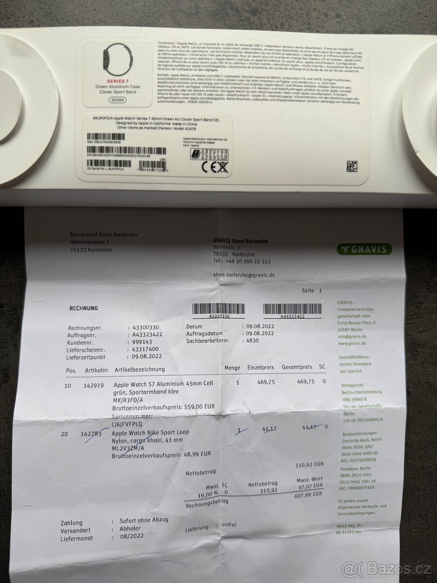 Apple Watch series 7 45mm - 8