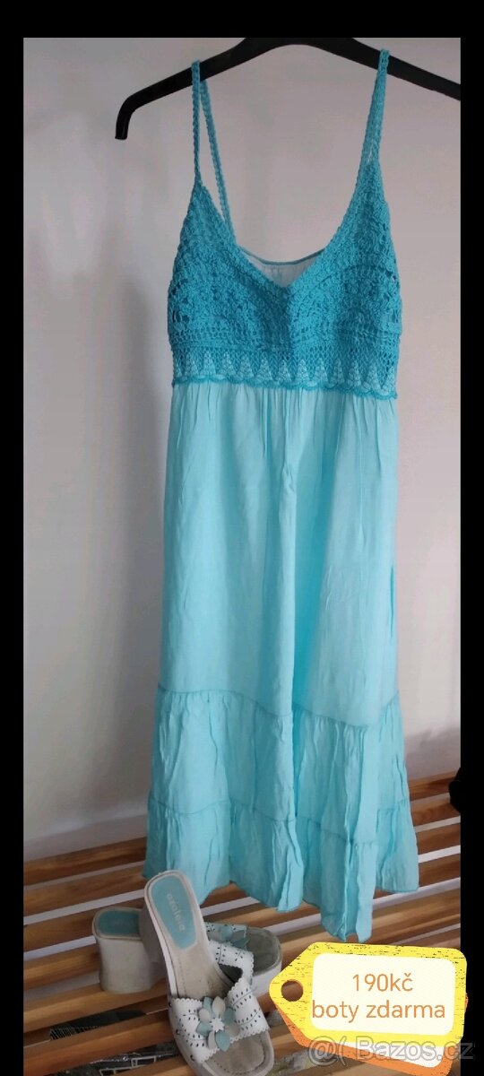 Letní šaty velikost M - 8