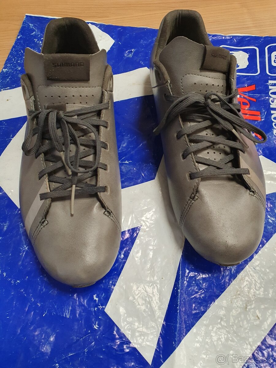 Cyklistické kožené boty Shimano - 8