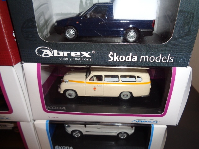 Modely Škoda 1:43 Abrex a Kaden - 8