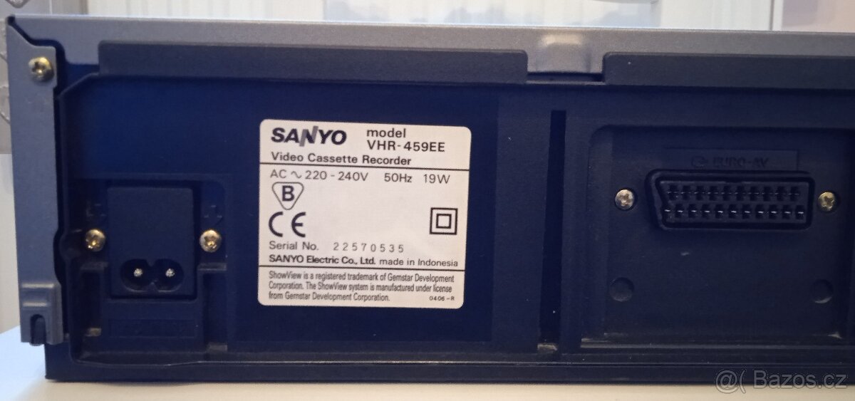 SANYO VHR-459EE - 8