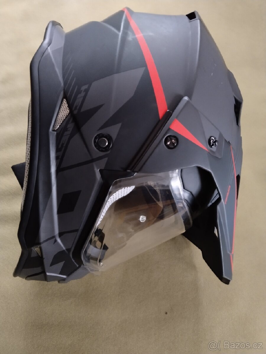 Enduro přilba NOX N312 Crow velikost XL - 8