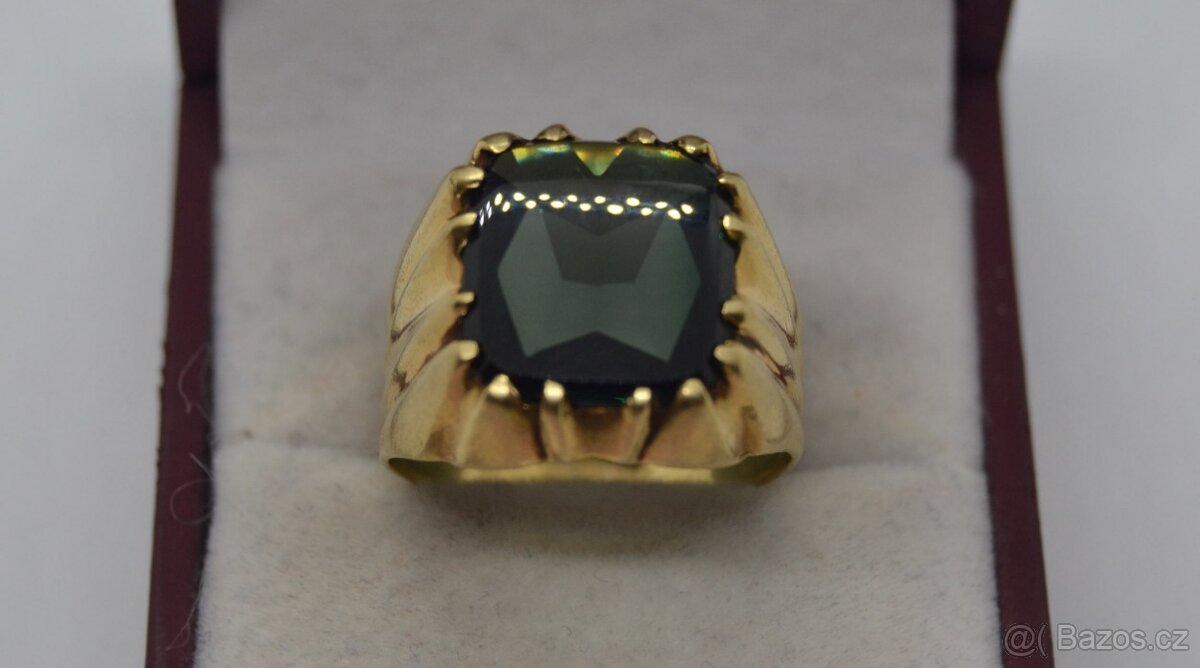Zlatý pánský prsten - 8