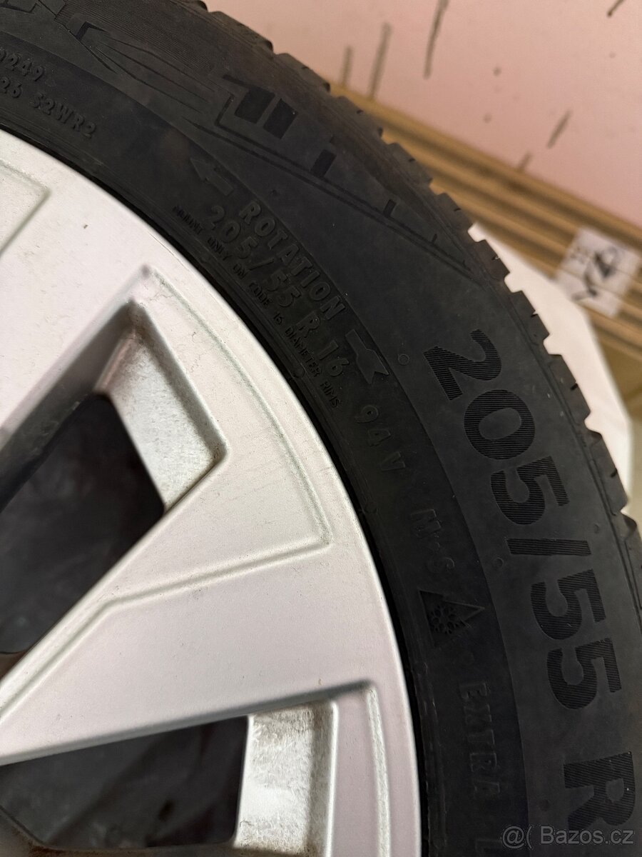 AUDI A3 - 205/55 R16 ZÁNOVNÍ CELOROČNÍ SADA - 8