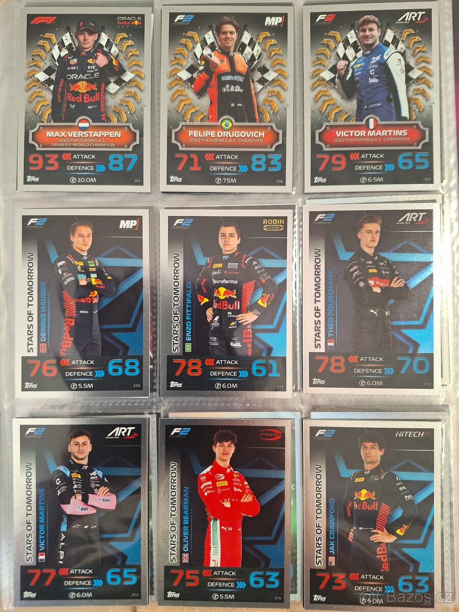 Turbo Attax F1 2023 - Foil a Holo karty - 8