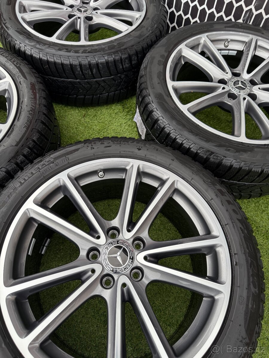 Originál alu kola Mercedes CLS 5x112 R18 ZIMNÍ - 8