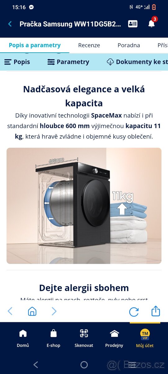 Pračka Samsung - 8