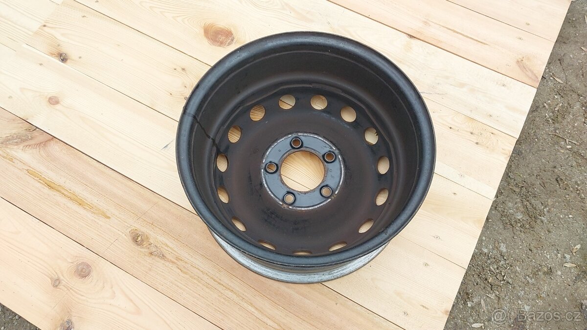 1ks Disk Renault Master 6,5x16 ET66 Stříbný - 8