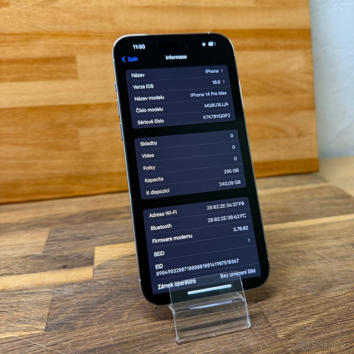 IPhone 14 Pro Max 256GB, bílý, eSIm (12 měsíců záruka) - 8