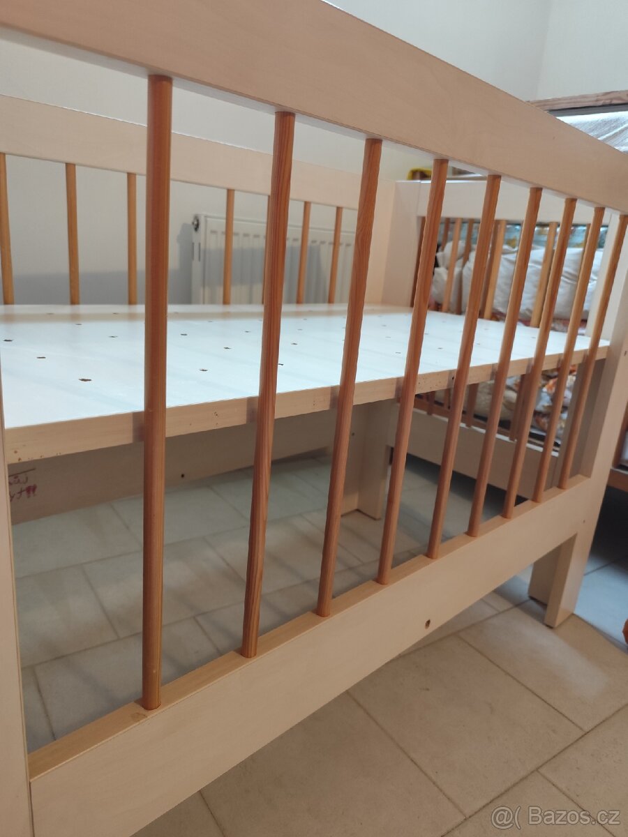 Kvalitní dětská postýlka s přebalovacím pultem - 8