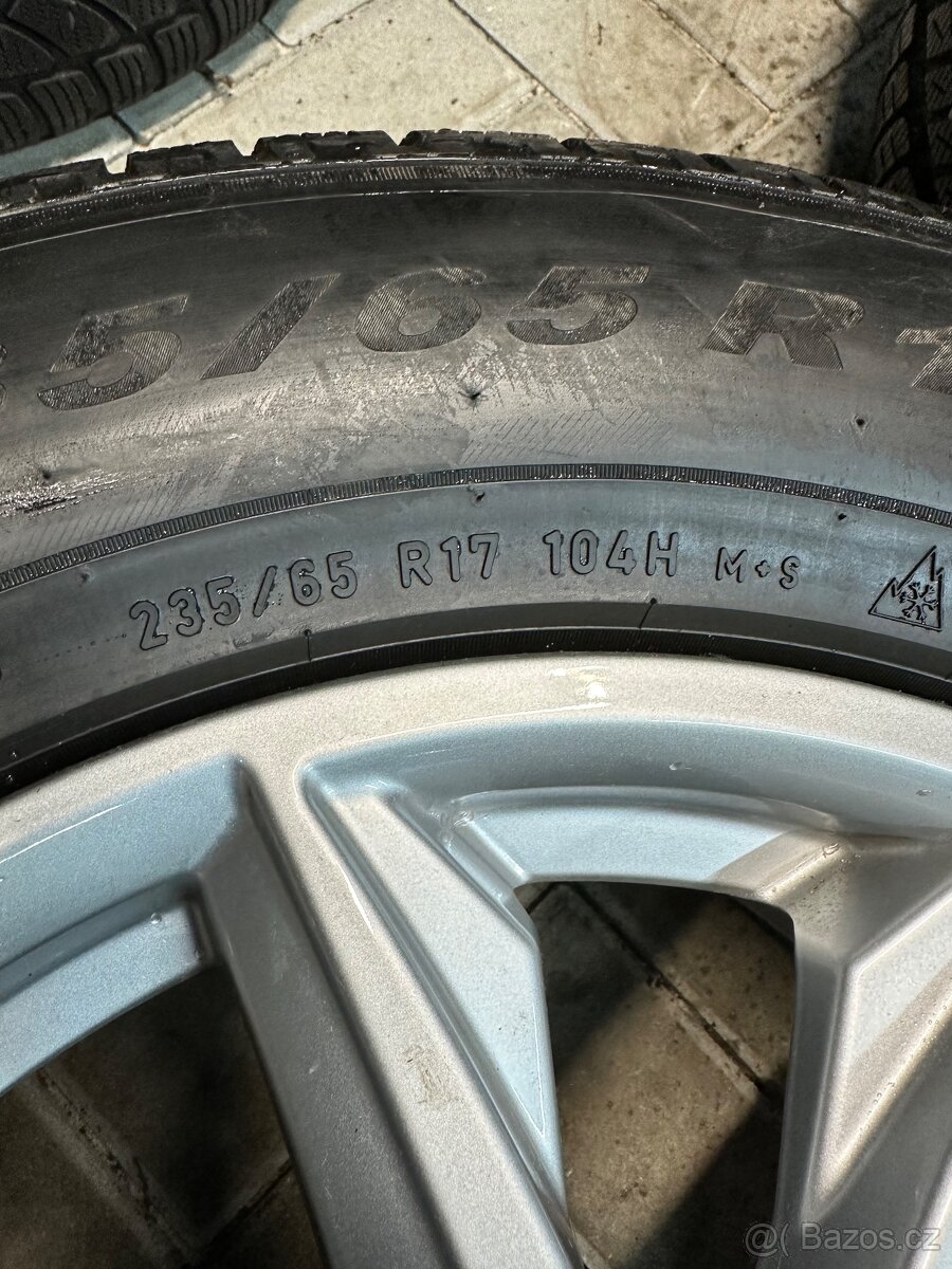 Audi Q5 - 235/65 R17 - ZIMNÍ ZÁNOVNÍ SADA - 8