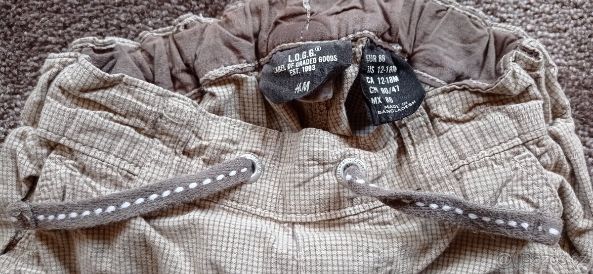 kalhoty H&M vel. 86 - 8