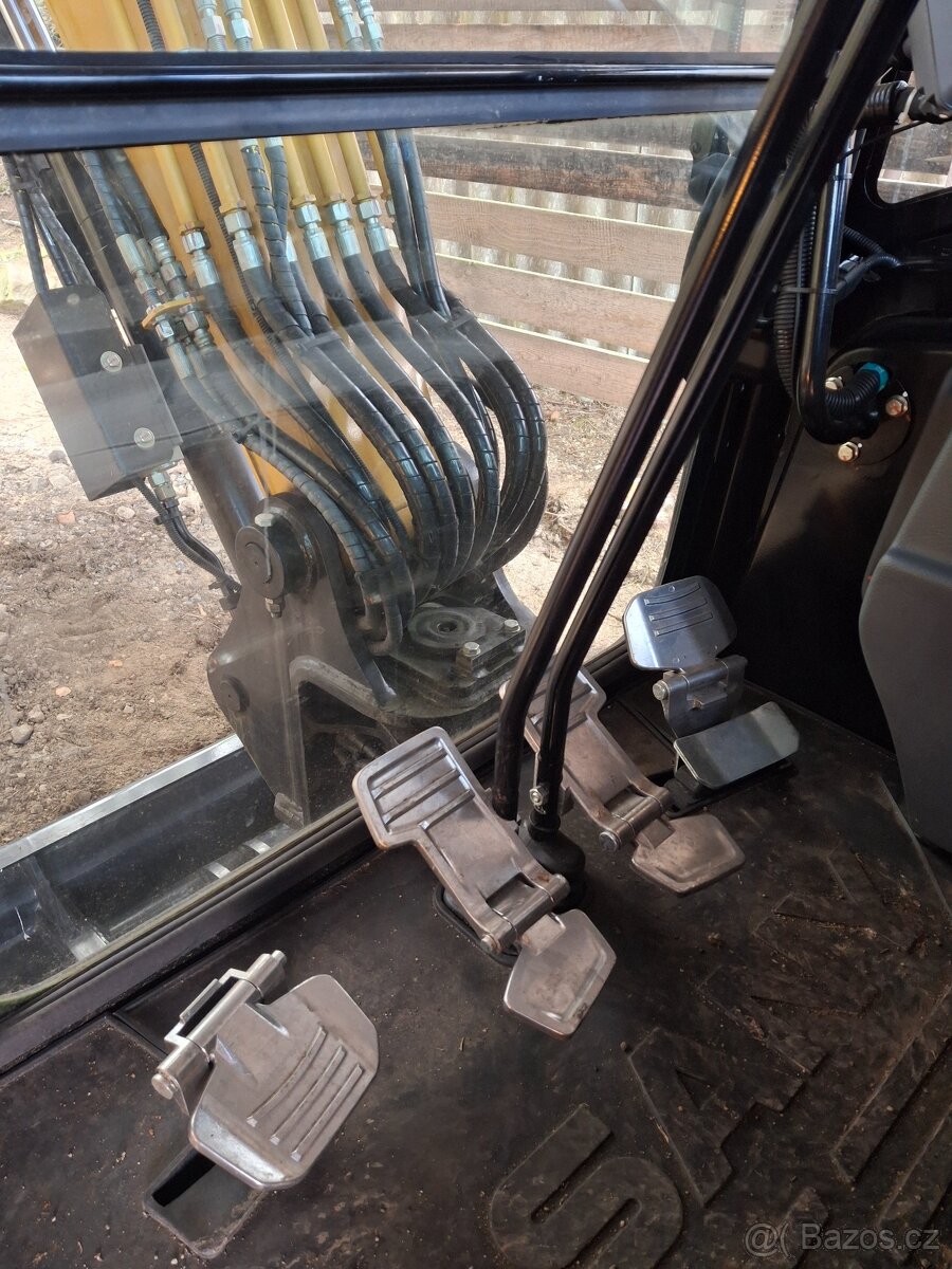 Minibagr SANY 26, pásové minirypadlo 2,8 tuny + powertilt. - 8