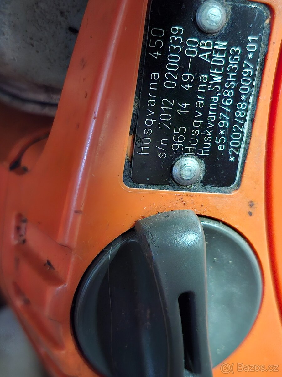 Motorova pila husqvarna 450 e- series X-TORQ - 8