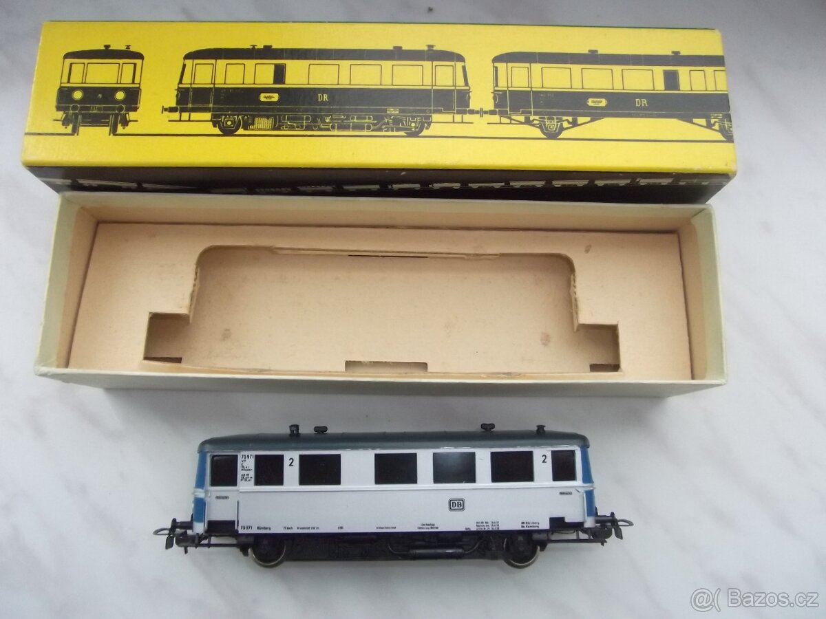 motoráky ČSD a DB Piko vláčky H0 - 8