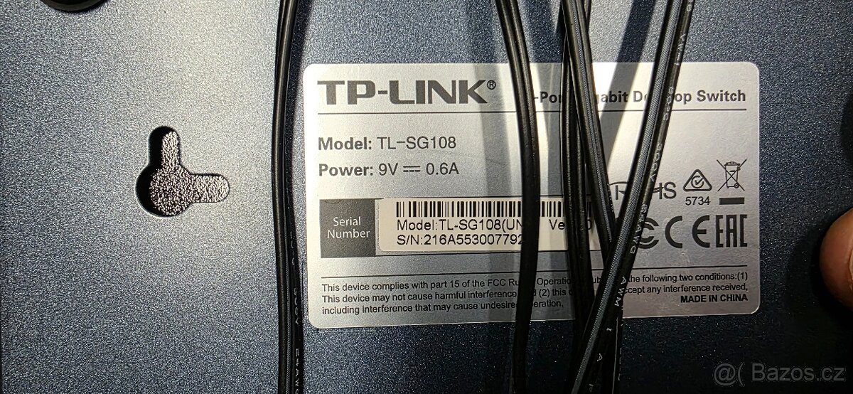 switche 5/8 portové 1Gbps Edimax, TP-Link, Edimax, Netgear - 8
