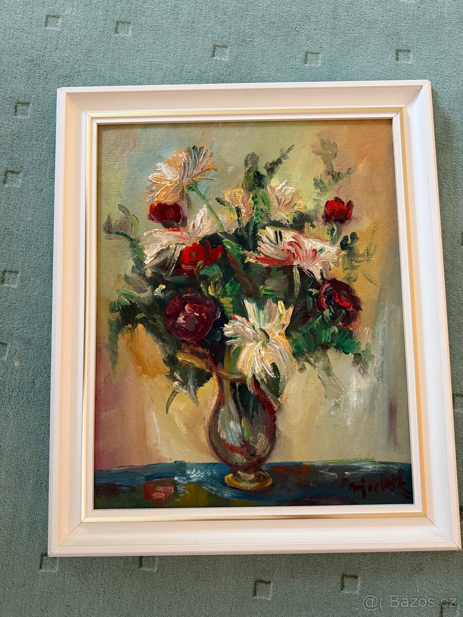 Obrazy z pozůstalosti - akademičtí umělci, olej, pastel aj. - 8