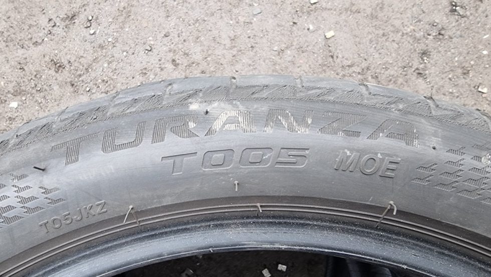 Letní pneu 225/45/18 Bridgestone Run Flat - 8