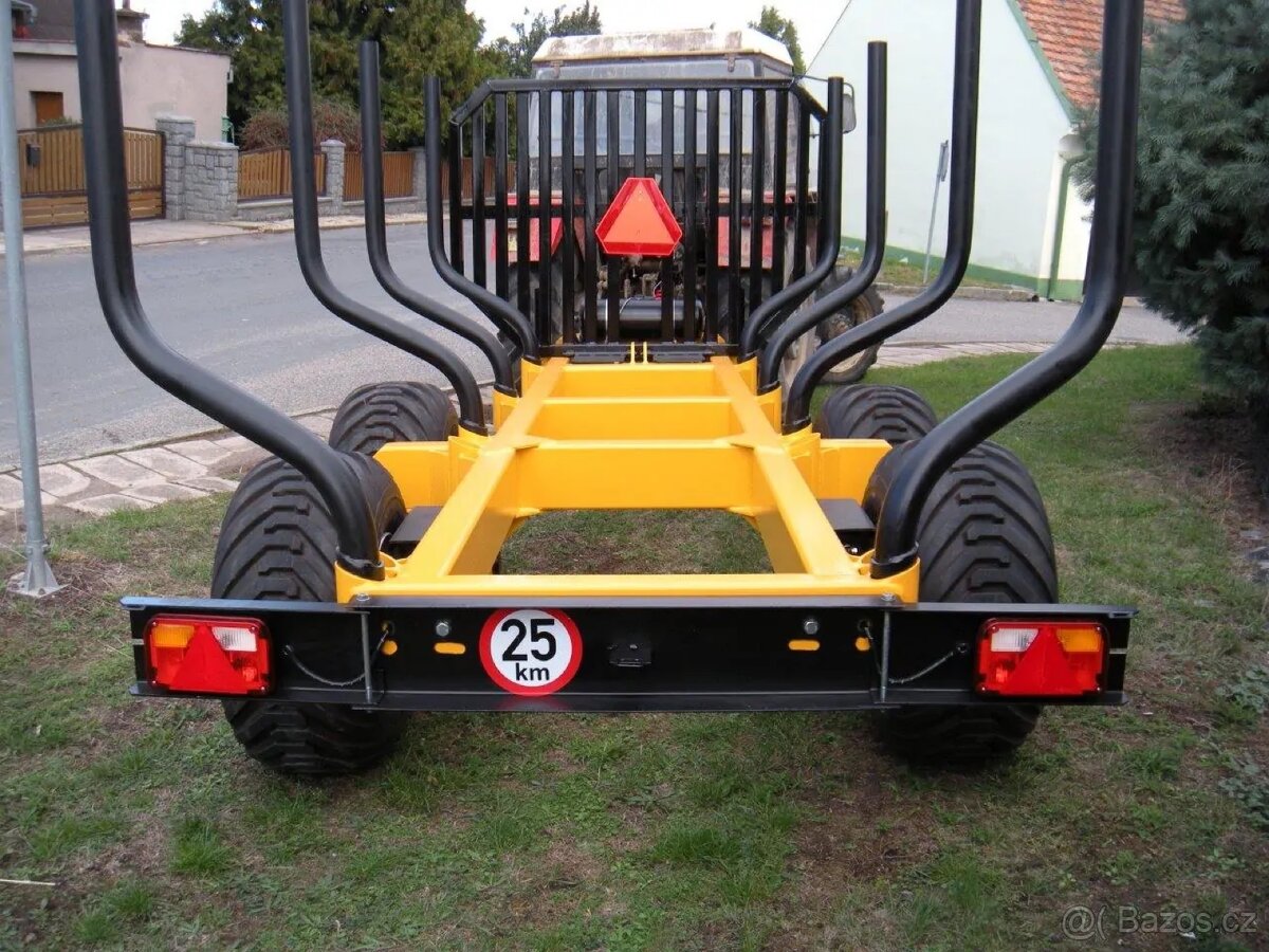 Prodám vyvážecí vlek Forestma 10T s HR Möre Maskiner 7070 - 8