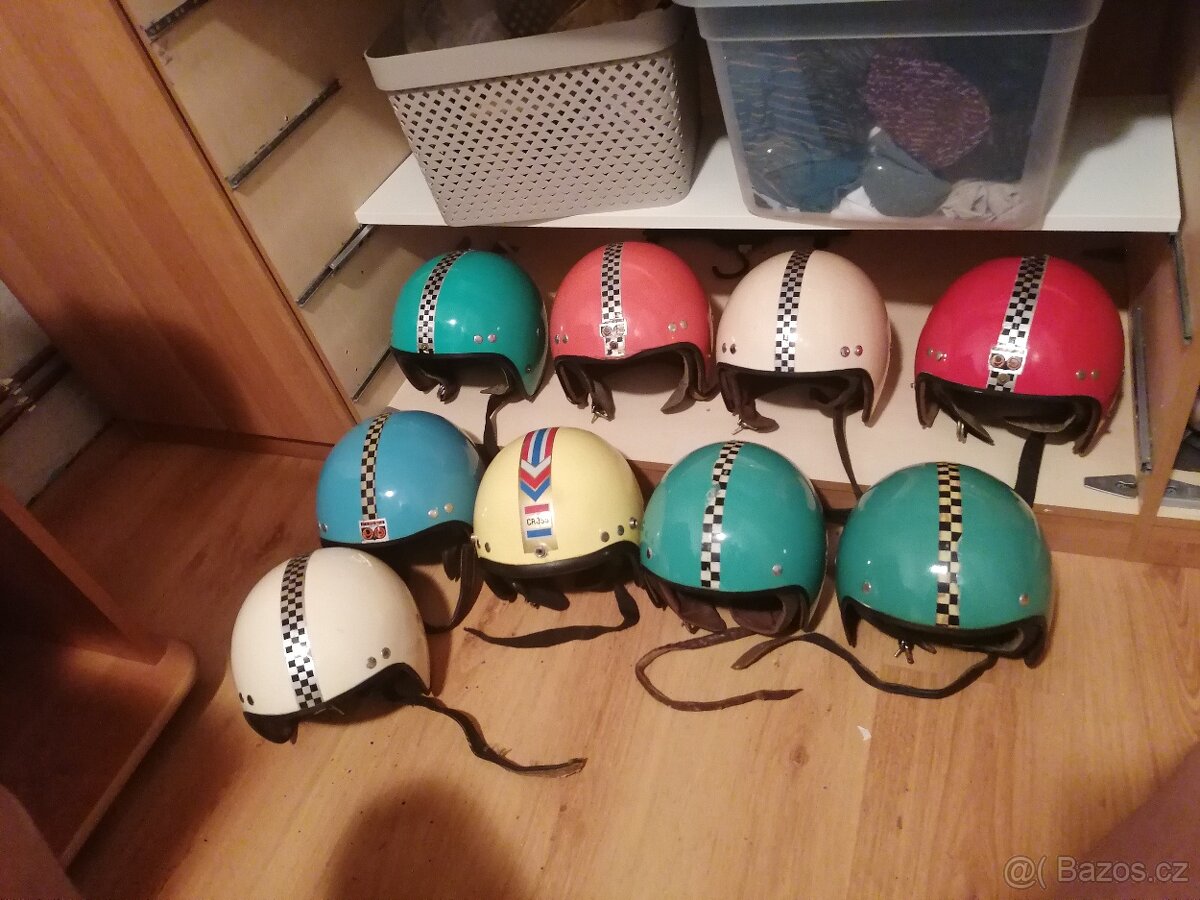 Retro helma kokoska originál stav - 8