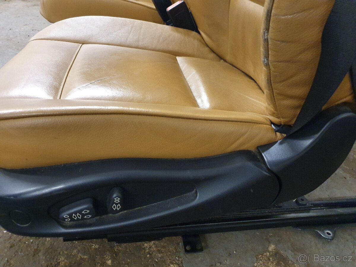 BMW E46 Cabrio - kožené sedačky - 8