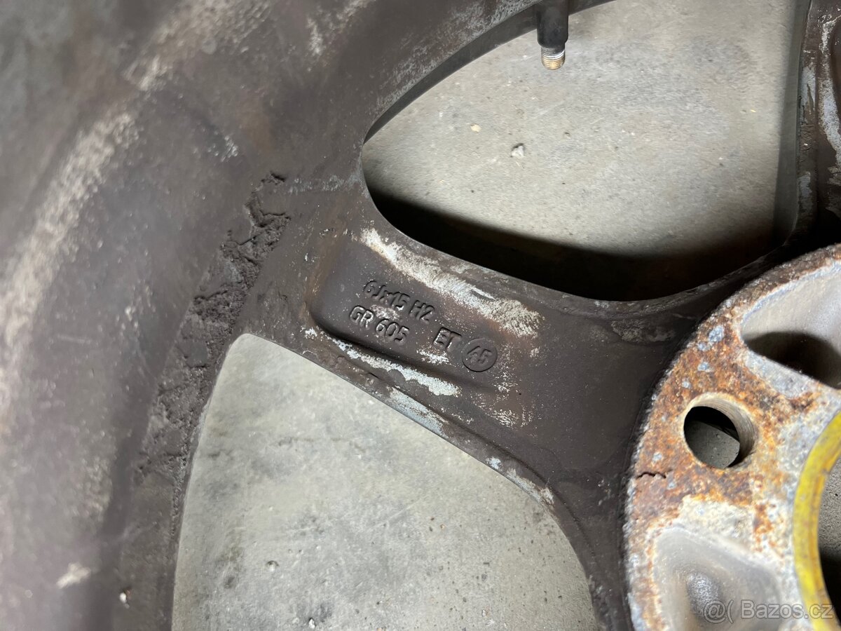 Prodám Alu disky 5x115 R15 - 8