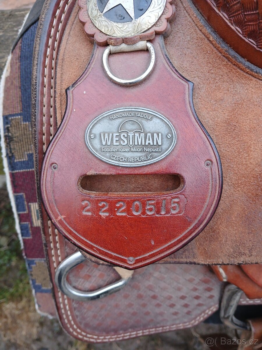 Westernové sedlo WESTMAN - 8