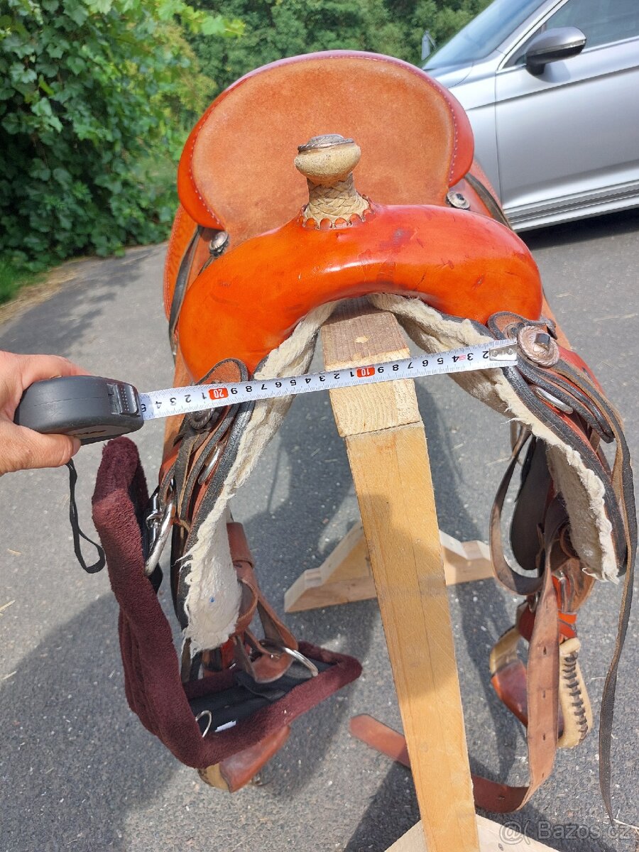 Westernové sedlo - 8