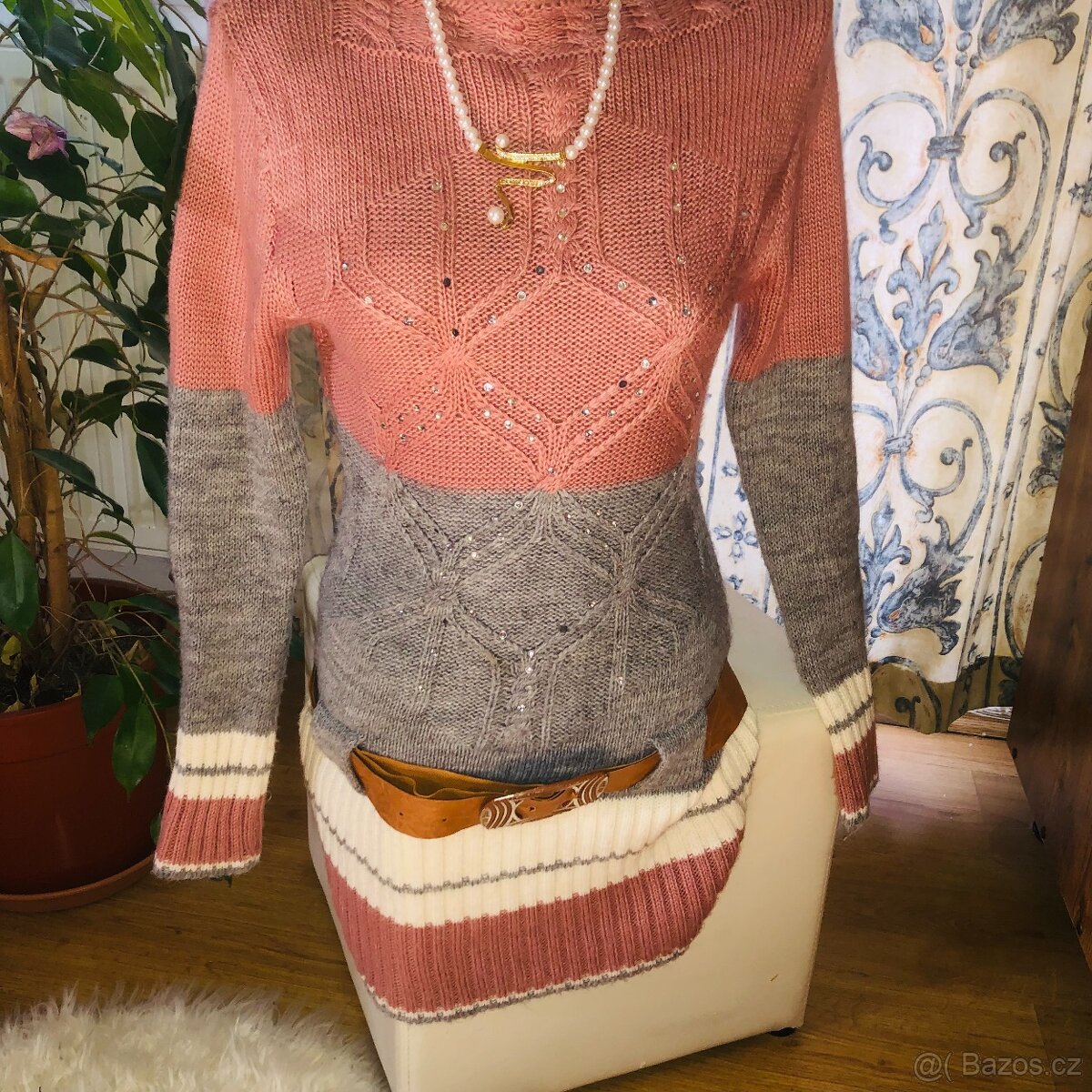 teplesaty# business# longsvetr# pletene# třpytky#svetrovesat - 8