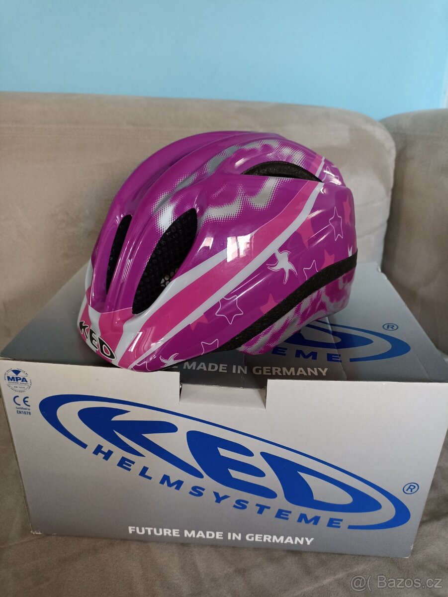 Dětská cyklistická helma KED Meggy vel. S( 46-51cm) + bezpeč - 8