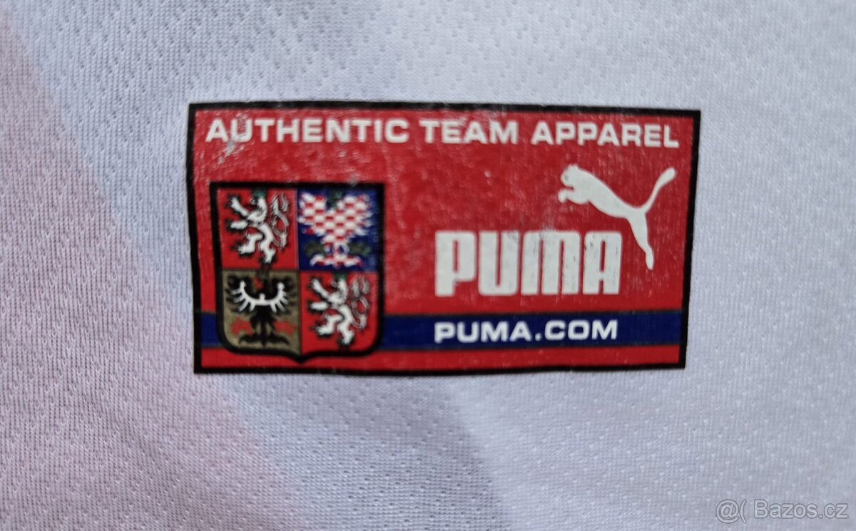 Česko fotbalový dres Šmicer Puma #17 2000-2002 - 8